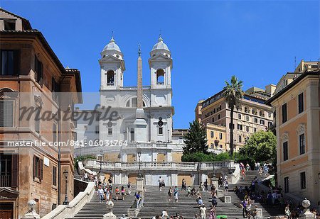 Église de la Trinita dei Monti, Rome, Lazio, Italie, Europe