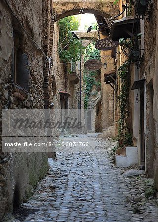 Bussana Vecchia, Ligurie, Italie, Europe