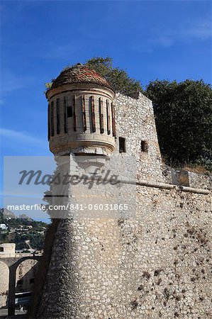Citadelle St. Elme (Saint Elme Citadelle), Villefranche sur Mer, Cote d'Azur, French Riviera, Provence, France, Europe