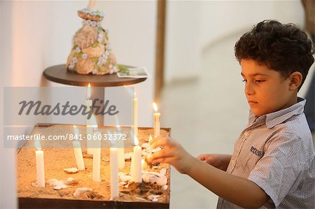 Sonntagsmesse in der maronitischen Kirche, Lome, Togo, Westafrika, Afrika