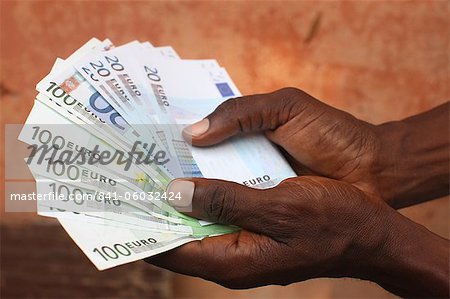 Afrikanisch halten Euro, Lome, Togo, Westafrika, Afrika