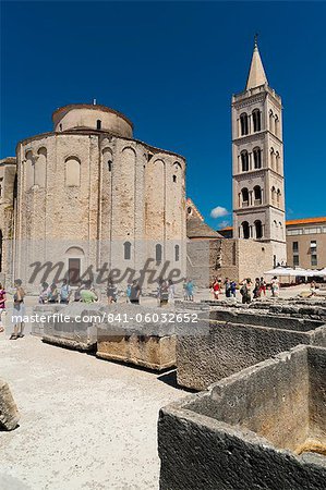 Kirche St. Donat, Zadar, Zadar County, Dalmatien Region, Kroatien, Europa