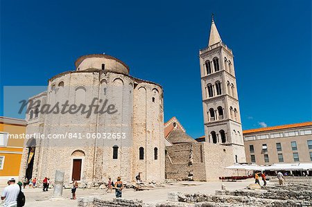 Kirche St. Donat, Zadar, Zadar County, Dalmatien Region, Kroatien, Europa