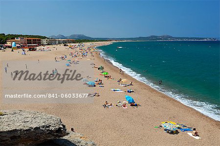 Plage De Sa Punta Près De Begur Costa Brava Catalogne