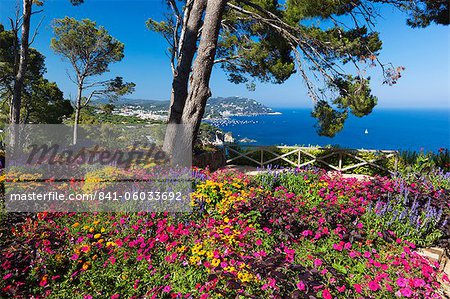 Jardins botanique de Cap Roig, Calella de Palafrugell, Costa Brava, en Catalogne, en Espagne, Méditerranée, Europe