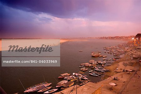 Man Mandir Ghat, Varanasi, Uttar Pradesh, Inde, Asie