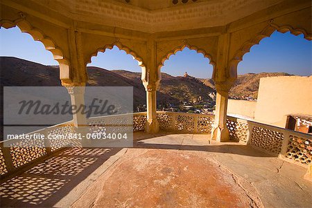 Fort d'Amber, Jaipur, Rajasthan, Inde, Asie