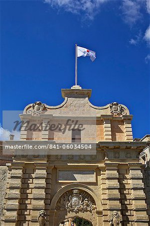 Mdina, die Festung Stadt, Malta, Europa