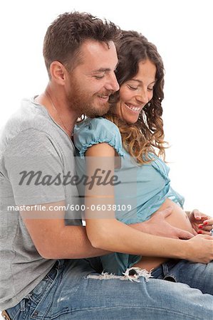 Portrait de Couple enceinte