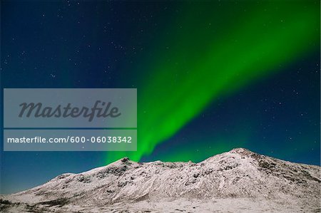 Nordlicht bei Tromsø, Troms, Norwegen