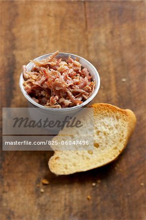 Jambon cru en pot