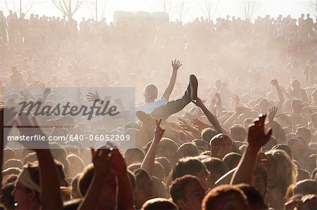 Utah,USA,Spanish Fork,Crowd at festival