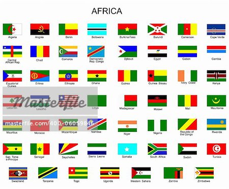 List of all flags of Africa  countries