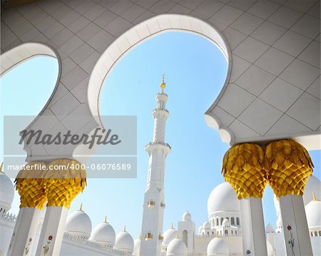Photo of Sheikh Zayed Mosque in Abu Dhabi, United Arab Emirates