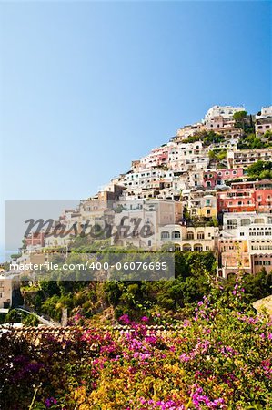 Positano is a village and comune on the Amalfi Coast (Costiera Amalfitana), in Campania, Italy.