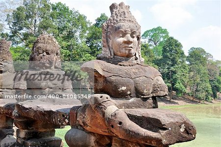 Historical ruins at Angkor Wat, Siem Reap,Cambodia