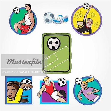 Soccer Set Icon