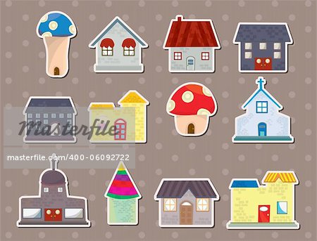 house stickers