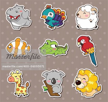 animal stickers