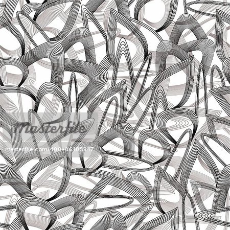 Seamless abstract lines vector background, wallpaper design pattern.