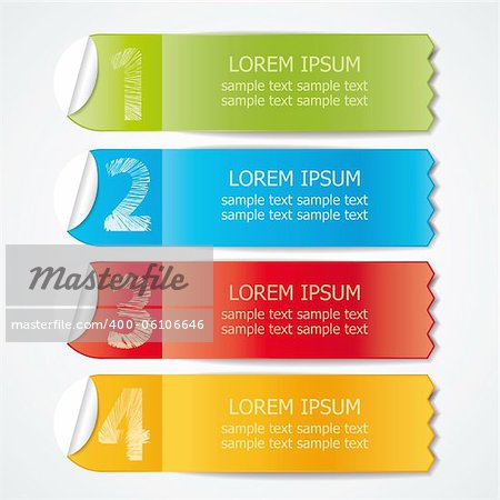 color labels for various options