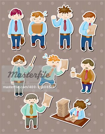 office man stickers