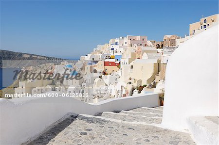 Oia, Santorini Island, Iles Cyclades, îles grecques, Grèce