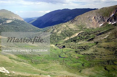 Alpine tundra in Rocky Mountain National Park