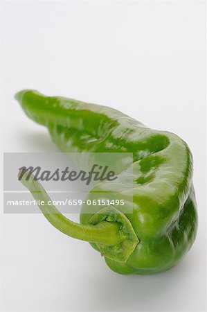 A green chili pepper