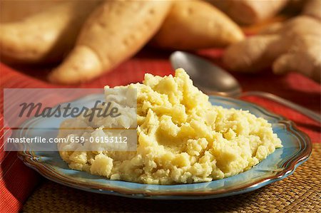 Dish of Mashed Potatoes