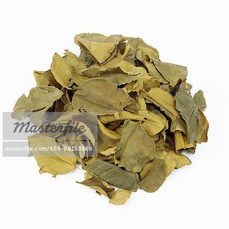 Dried lime leaves Dried lime leaves