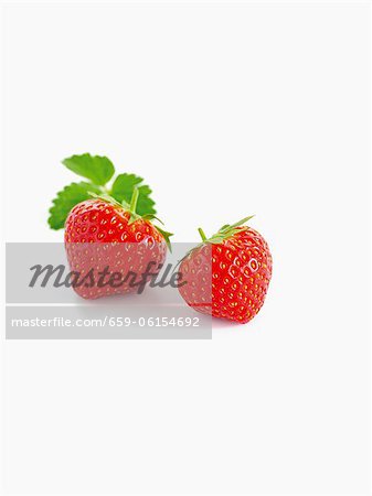 Zwei Erdbeeren Zwei Erdbeeren