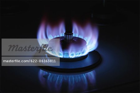Gas Flame, Close Up