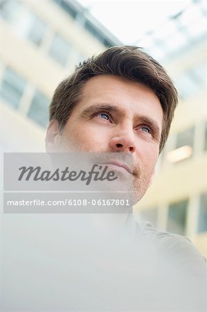 Low angle view of a man