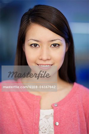 Portrait of a businesswoman smiling