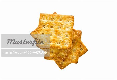 Sugar Crackers on a white background