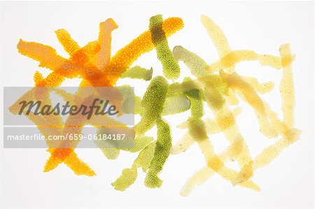 Zeste d'orange, de citron et de lime Zeste d'orange, de citron et de lime