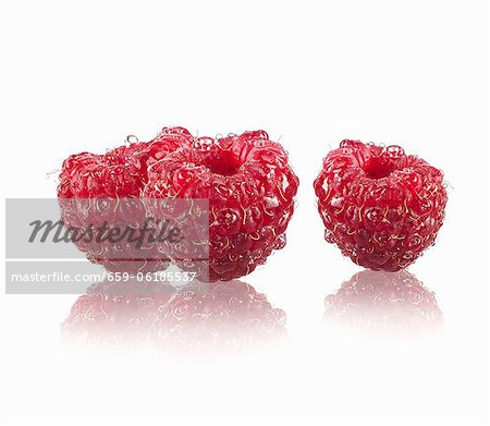 Trois framboises