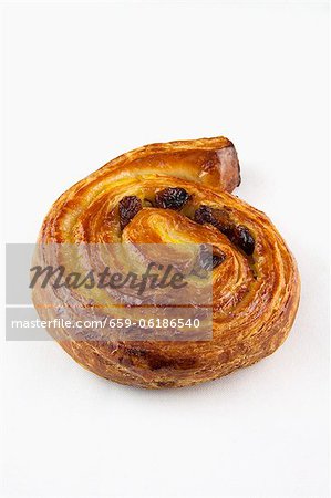 A raisin bun