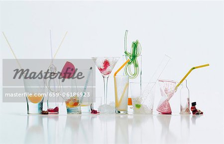 Various cocktails