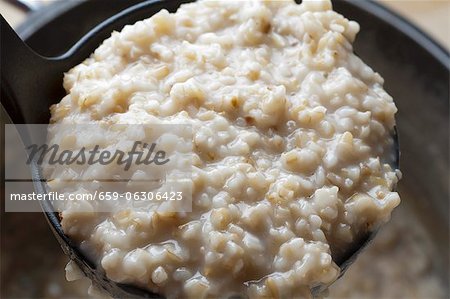 A Ladle of Oatmeal Straight From the Pot