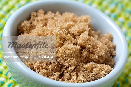 Bowl of Light Brown Sugar