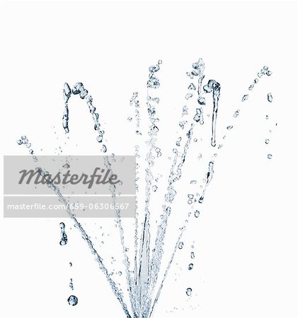 A fountain of water A fountain of water