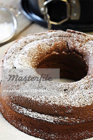 Ciambella (chocolate wreath cake, Italy)