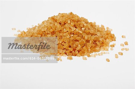 Brown sugar crystals Brown sugar crystals