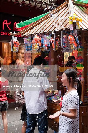 Souvenir shop at Yuyuan market, Shanghai, China