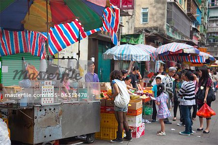 Local market, Macau