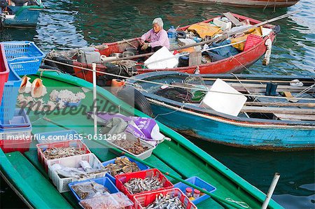 Schwimmende Fischmarkt, Sai Kung, Hong Kong