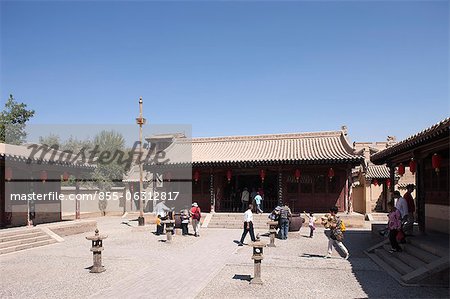 Headquarter of Youji General, Fort of Jiayuguan Great Wall, Jiayuguan, Silkroad, China