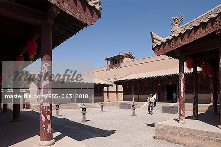 Hauptsitz der Youji allgemein, Fort von Jiayuguan, Jiayuguan, Silkroad, chinesischen Mauer